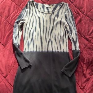Black and white Calvin Klein dress